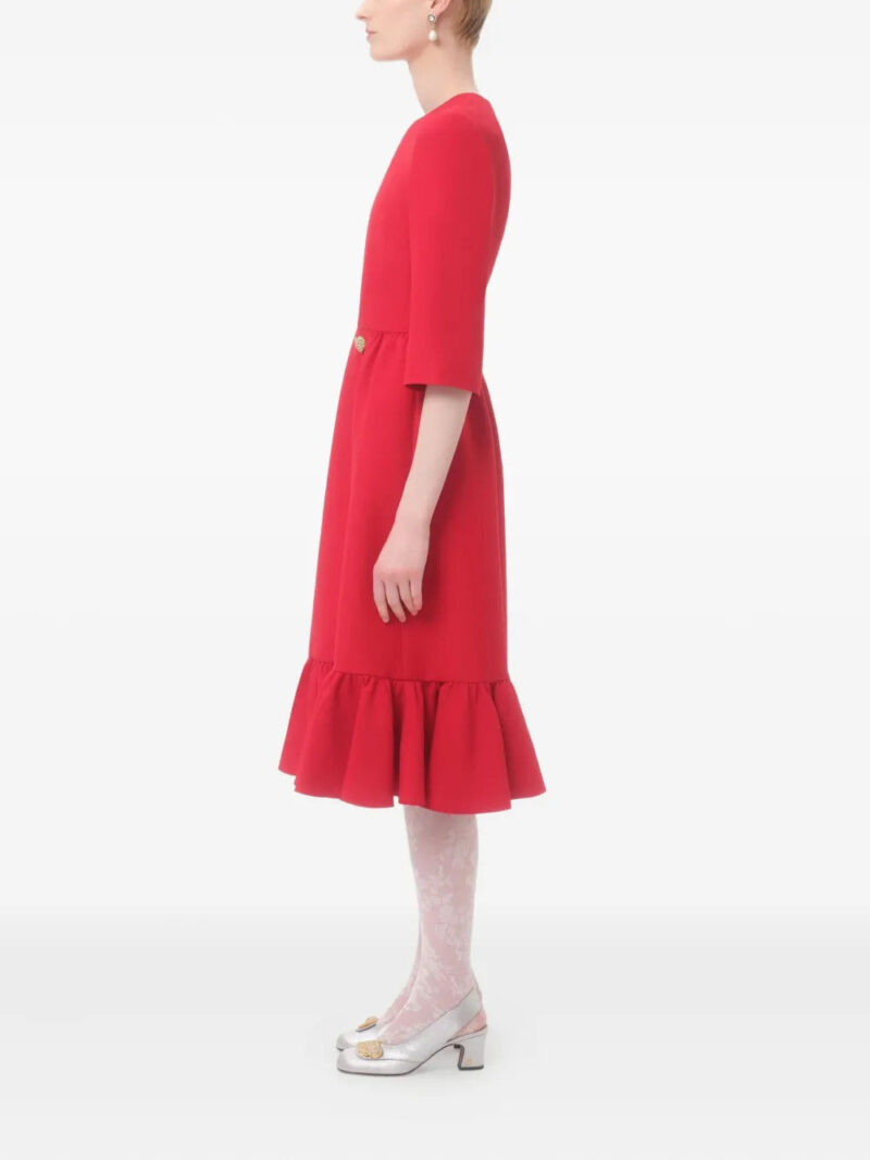 Valentino Garavani midi crepe dress