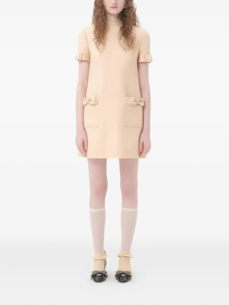 Valentino Garavani  Crepe Couture mini dress