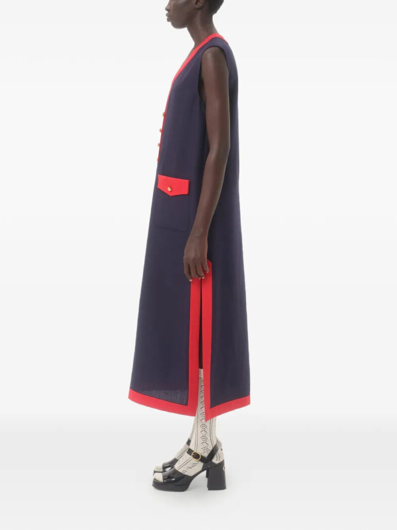 Valentino Garavani  midi linen dress