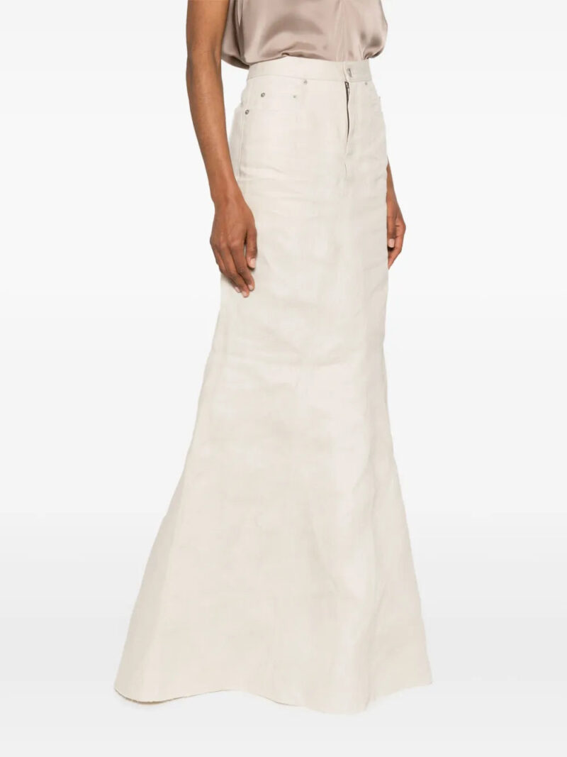 Rick Owens godet maxi skirt