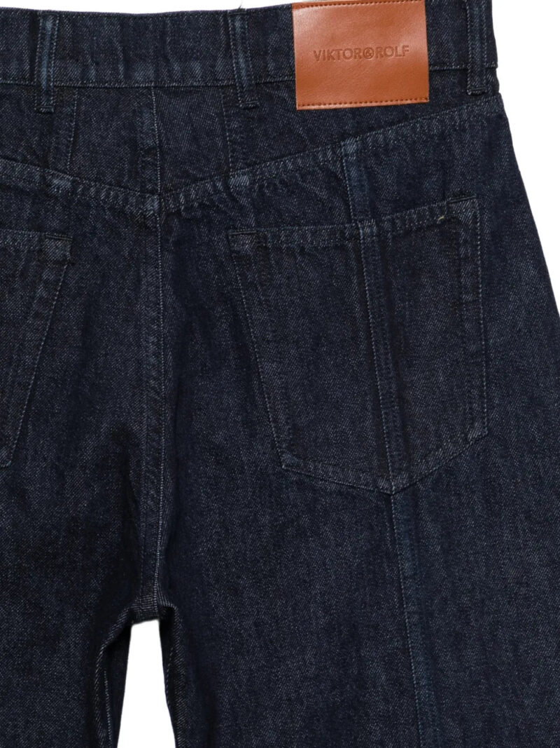 Viktor & Rolf  five-pocket panelled jeans