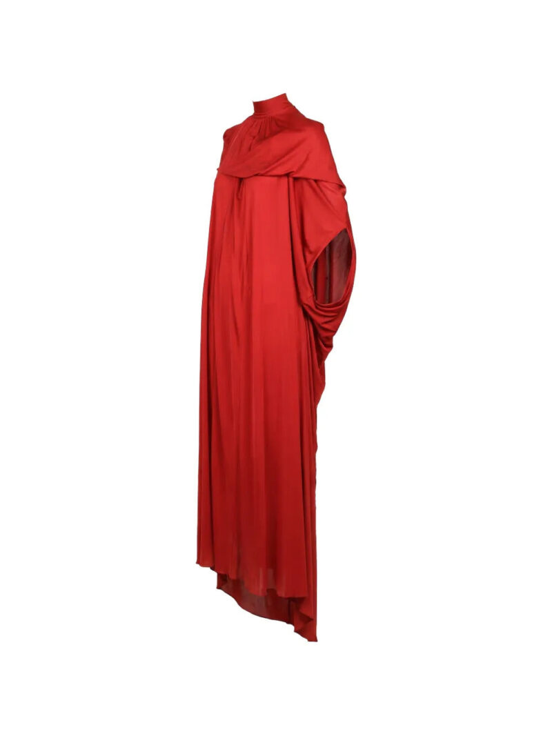 Valentino Garavani  high-neck draped maxi dress