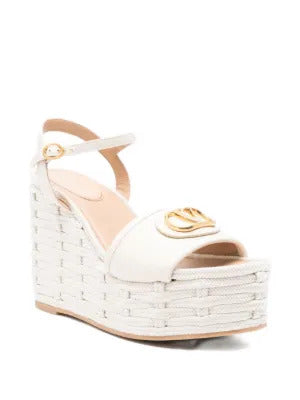Valentino Garavani 120mm wedge sandals