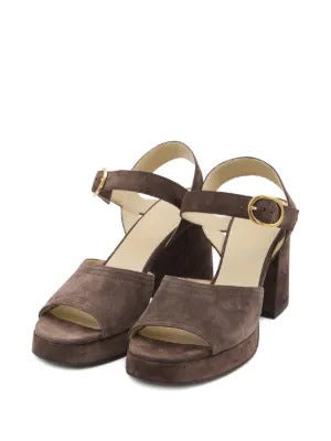 Valentino Garavani  100mm platform buckle-strap sandals