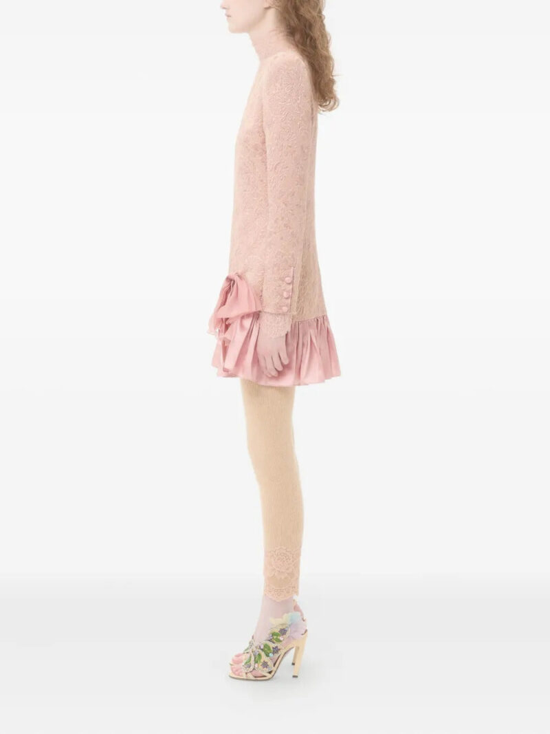 Valentino Garavani bow ruffled dress