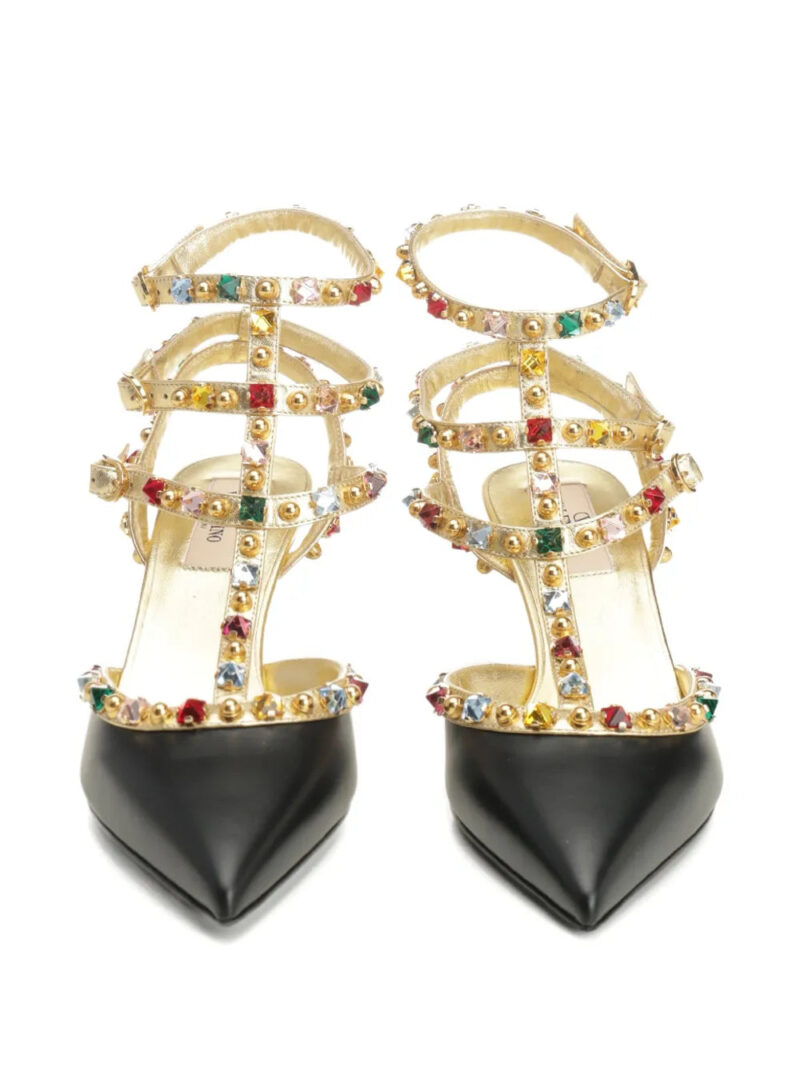 Valentino Garavani embellished T-bar sandals