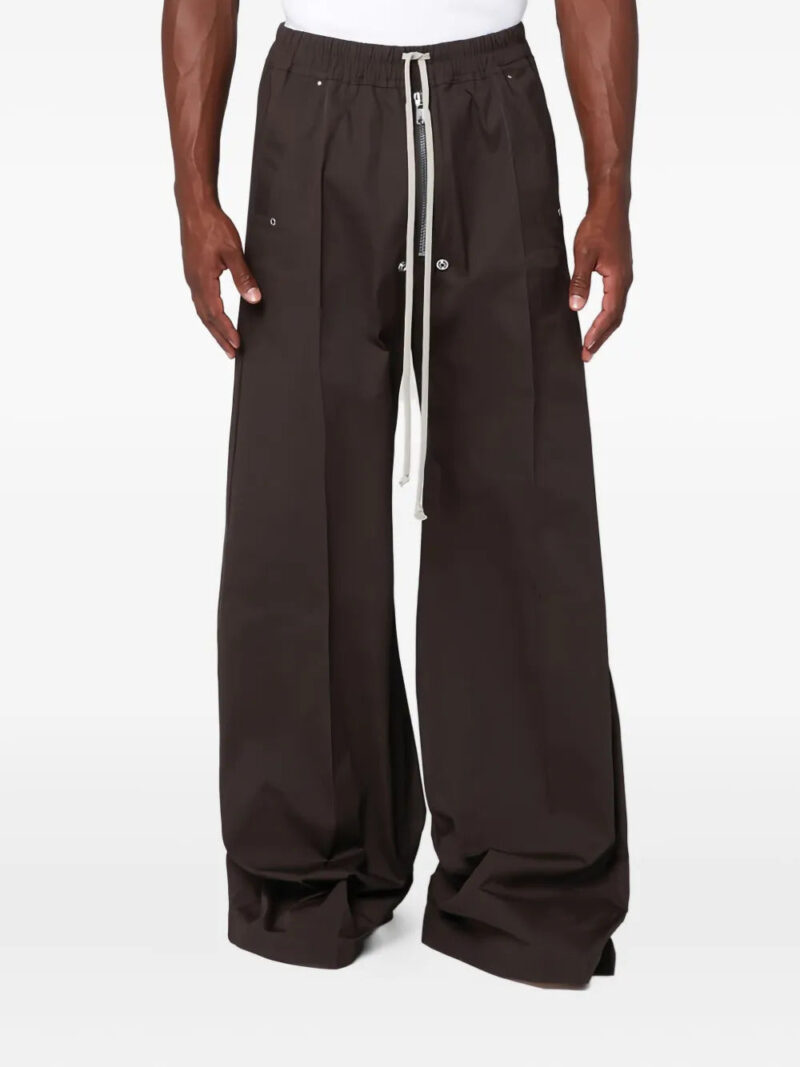 Rick Owens  studd-embellishment drawstring trousers