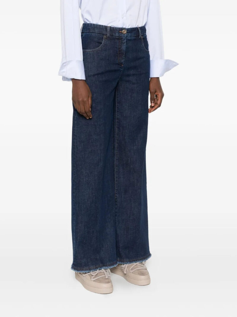 Via Masini 80  frayed-hem jeans