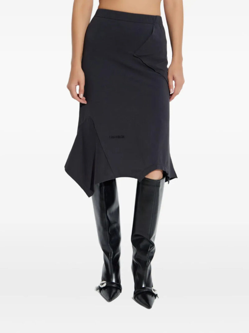 VETEMENTS  asymmetrical-hemline midi skirt