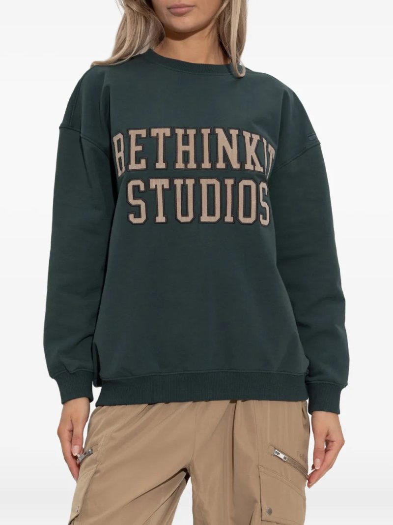 RETHINKIT STUDIOS embroidered-logo sweatshirt