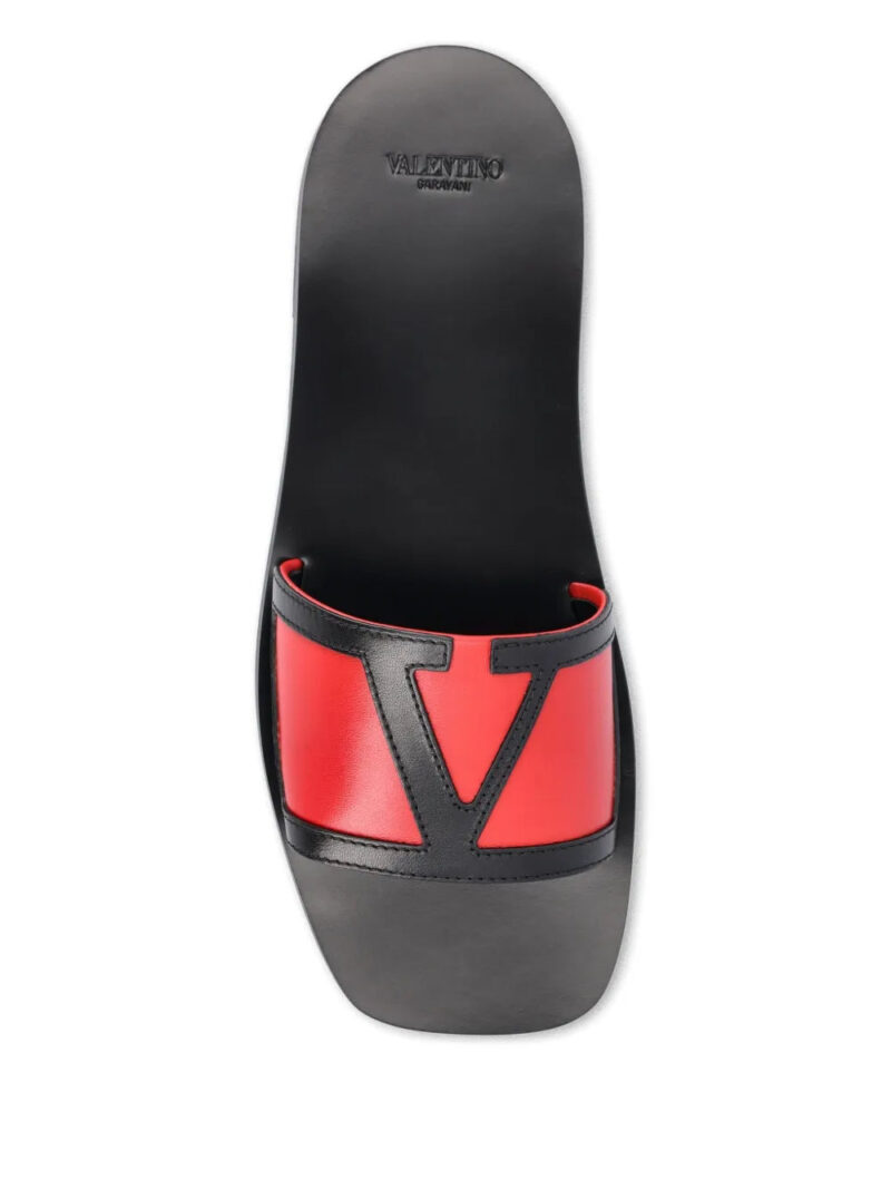 Valentino Garavani  Viva Superstar VLogo leather sandals
