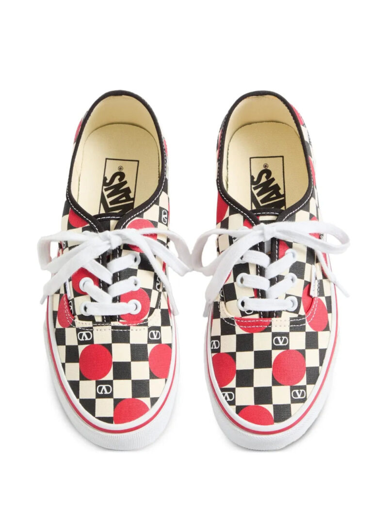 Valentino Garavani  x Vans VLogo Checkerboard-print sneakers