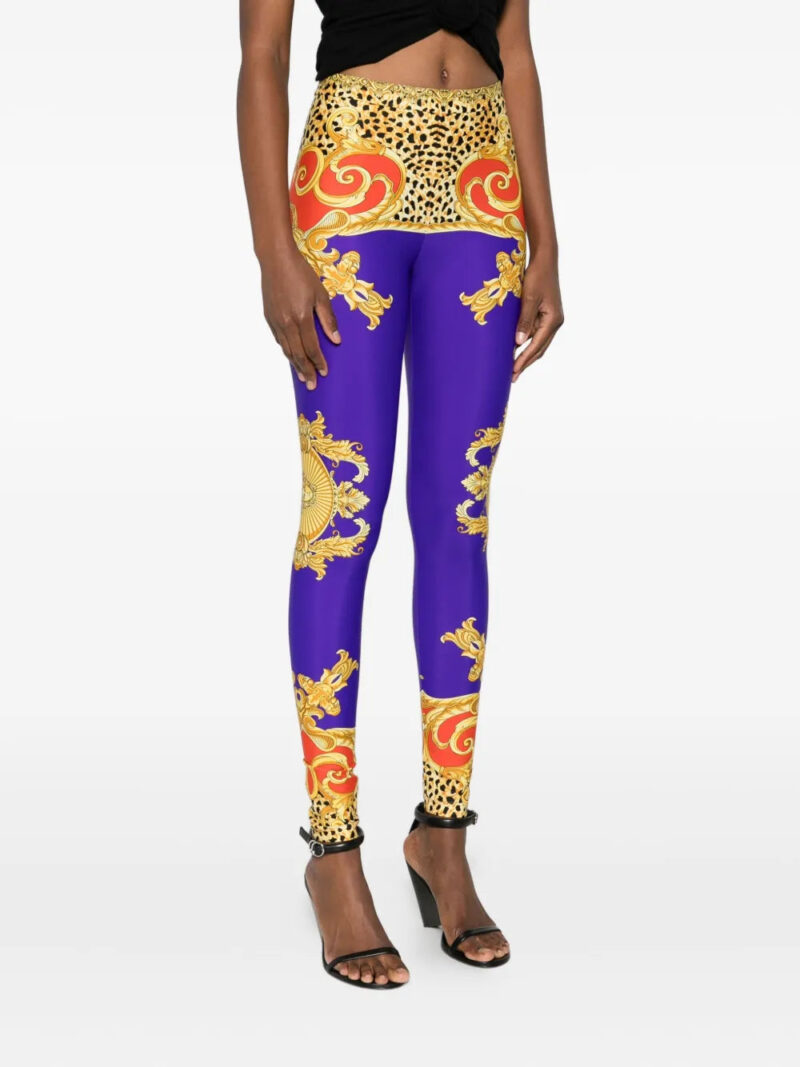 Versace  printed leggings