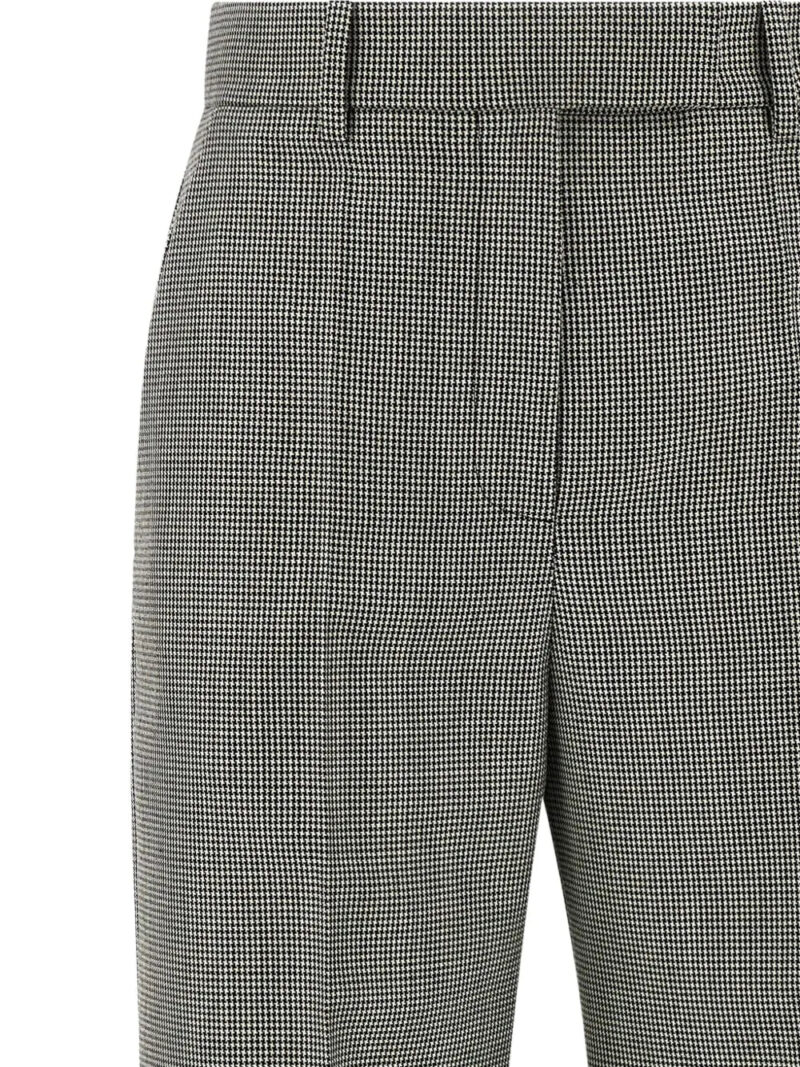 Valentino Garavani  houndstooth stretched trousers