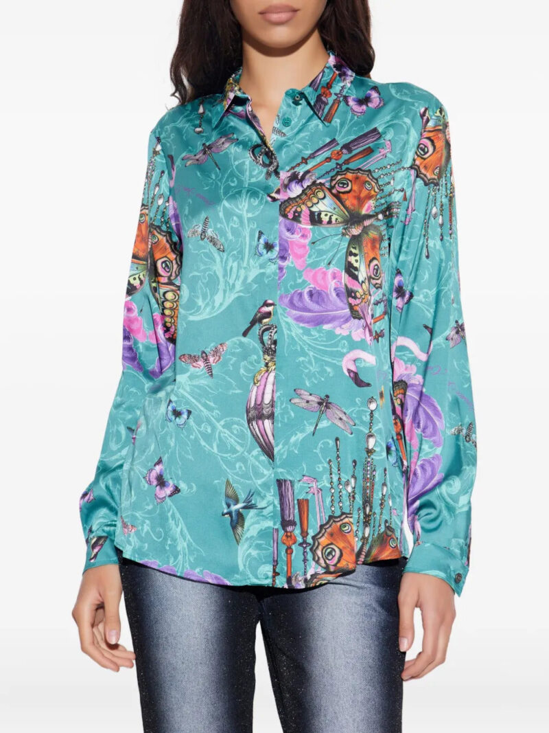 Versace Jeans Couture  paisley-print shirt