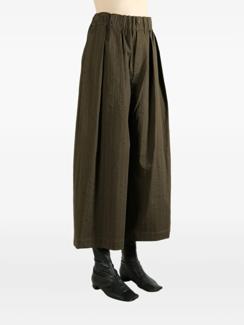Uma Wang  pleated cropped trousers