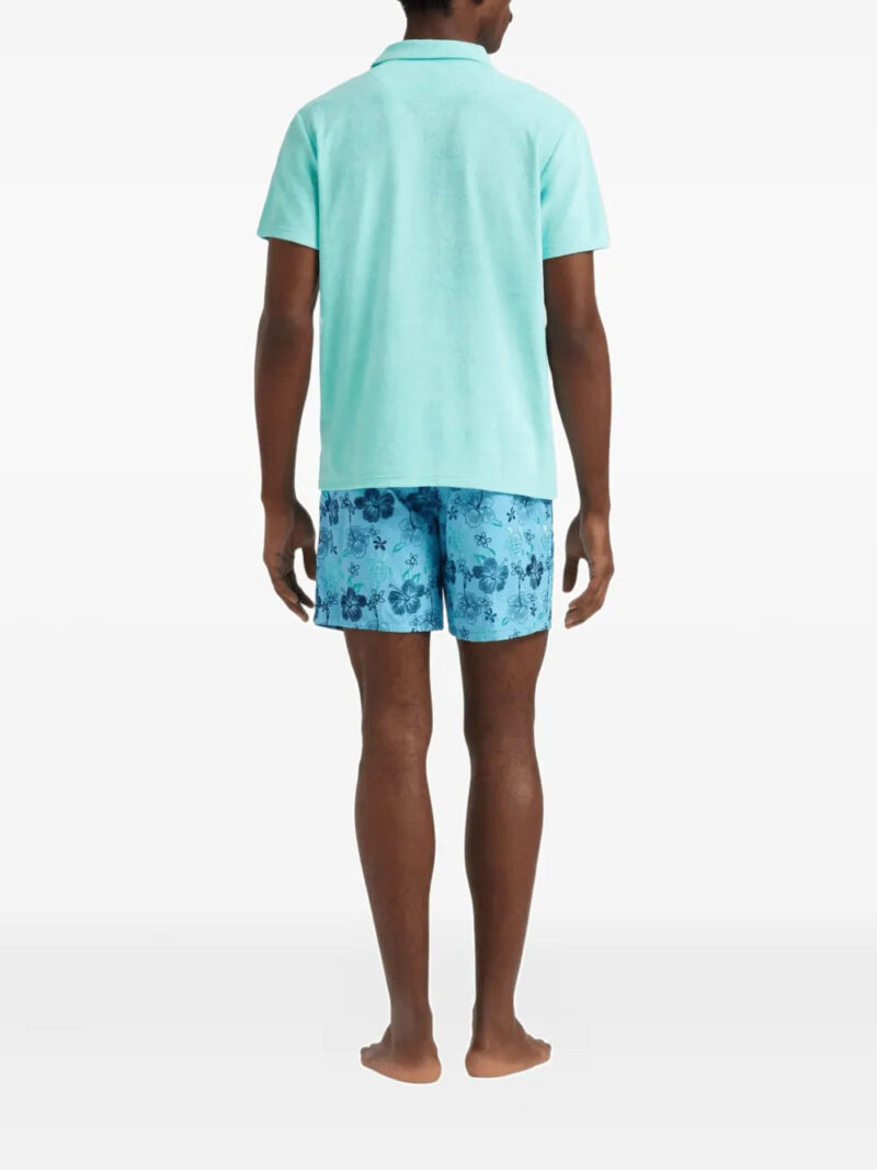 Vilebrequin turtle-embroidered polo shirt