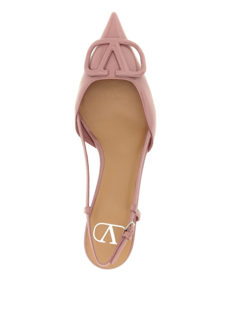 Valentino Garavani 40mm Vlogo pointed slingback pumps