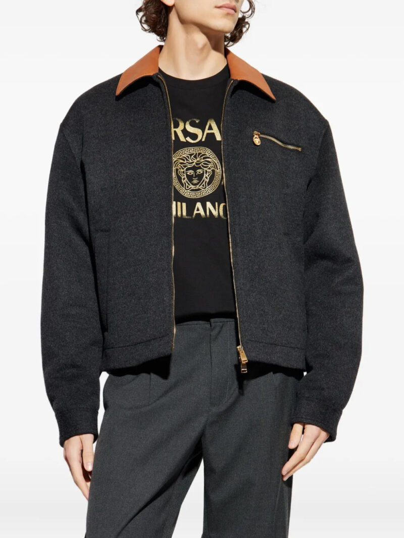 Versace zip-fastening jacket