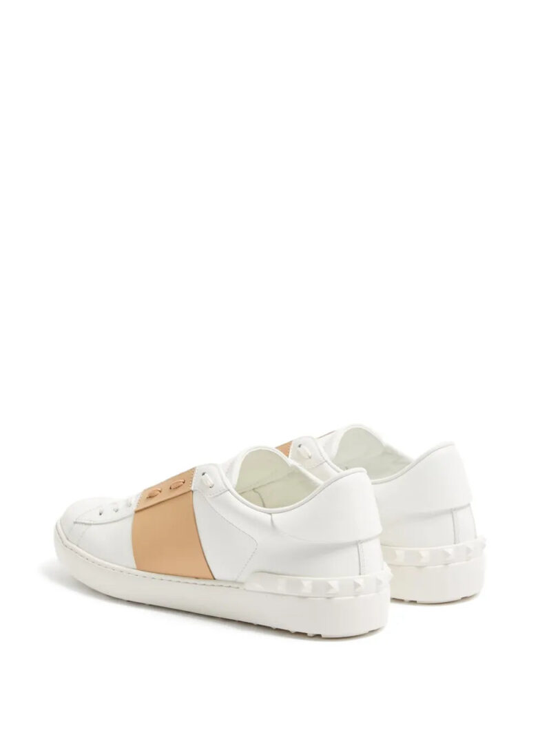 Valentino Garavani  Open stud-detail sneakers