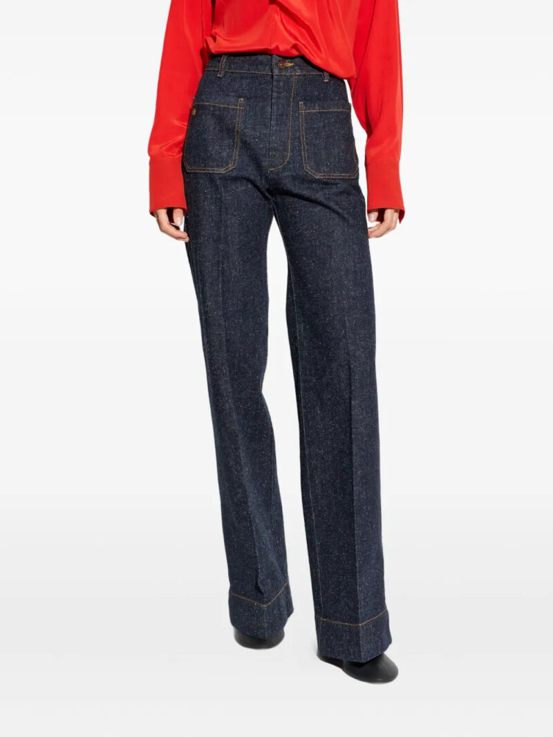 Victoria Beckham  patch-pocket jeans