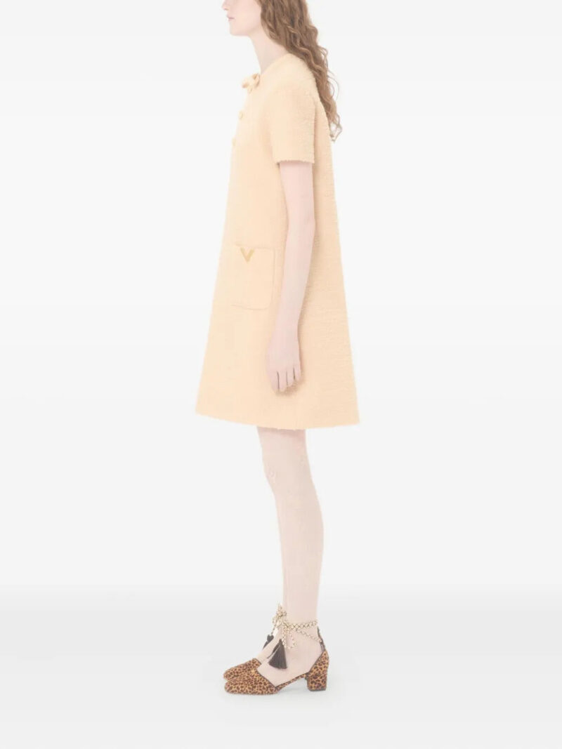 Valentino Garavani  short dress in curly wool
