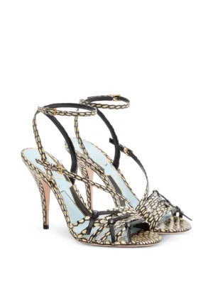 Valentino Garavani Nodine Elaphe sandals