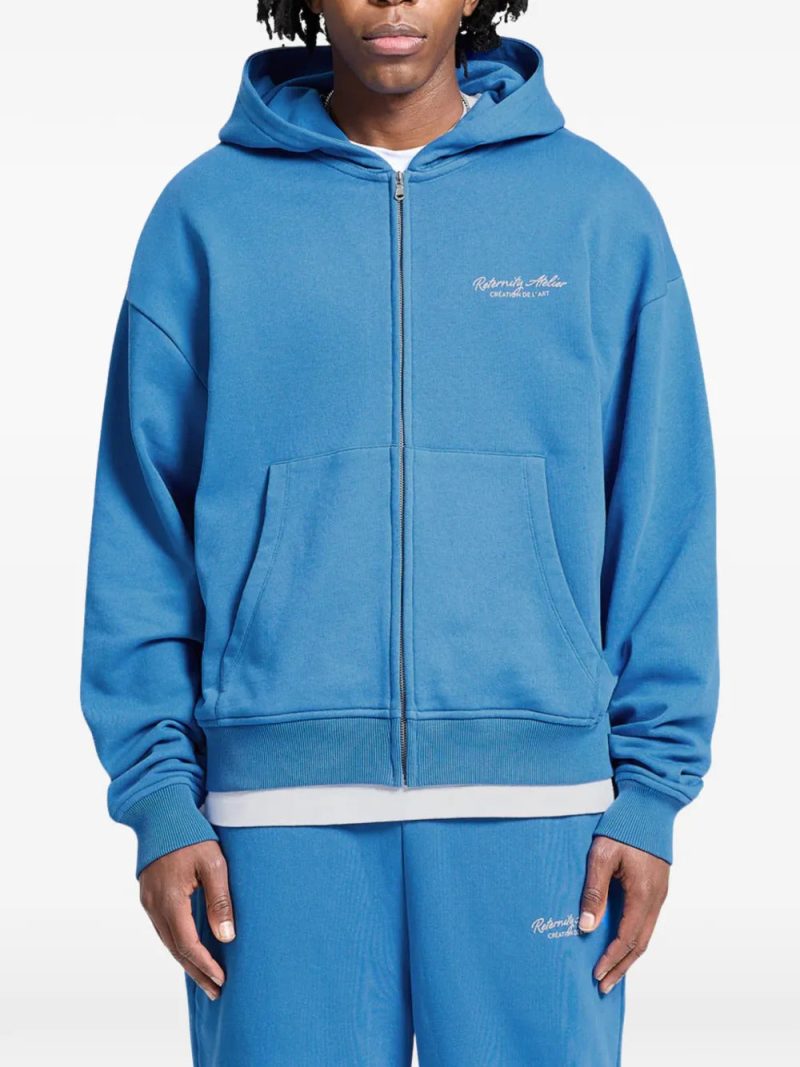RETERNITY  zip-up hoodie