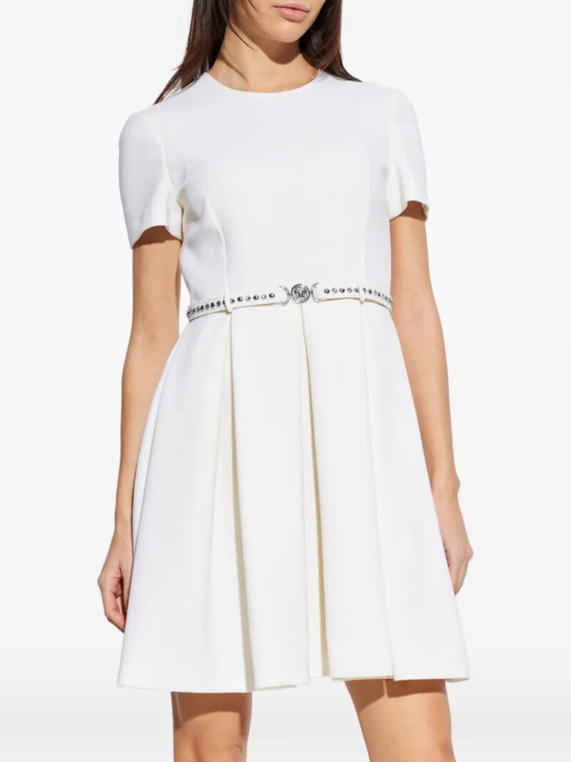 Versace logo-detail mini dress