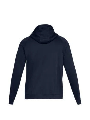 Under Armour    Rival box-logo fleece hoodie
