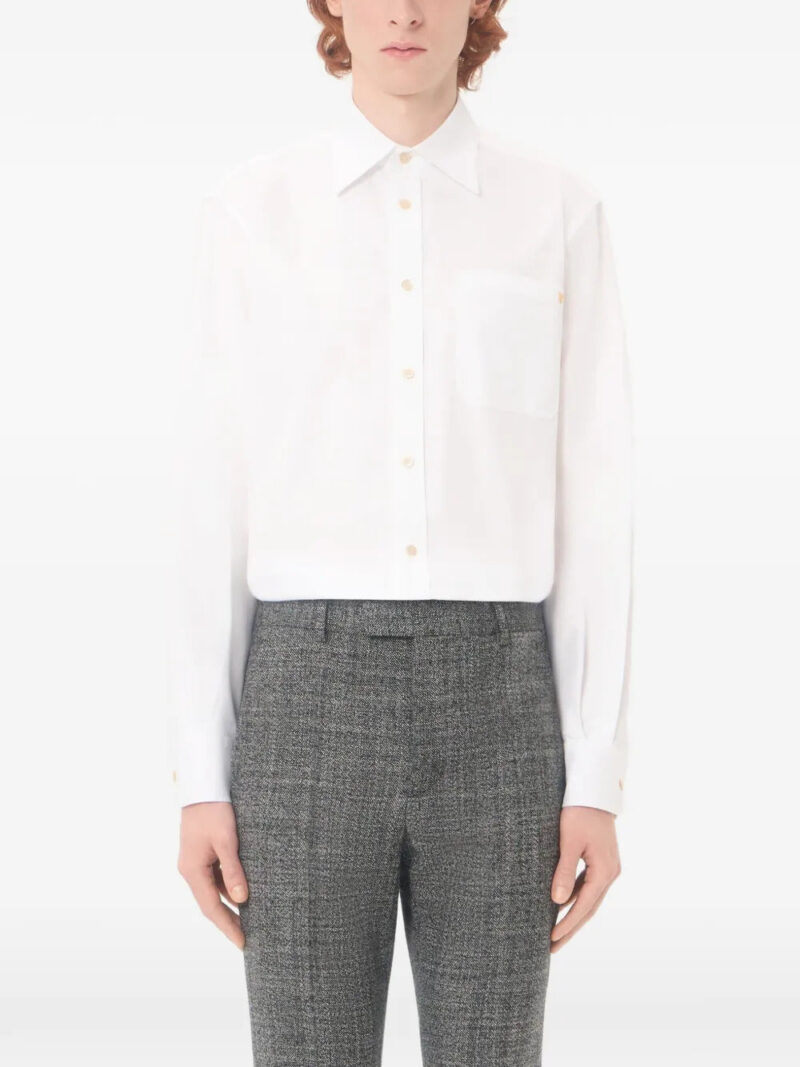 Valentino Garavani  Oxford cotton shirt with VGold