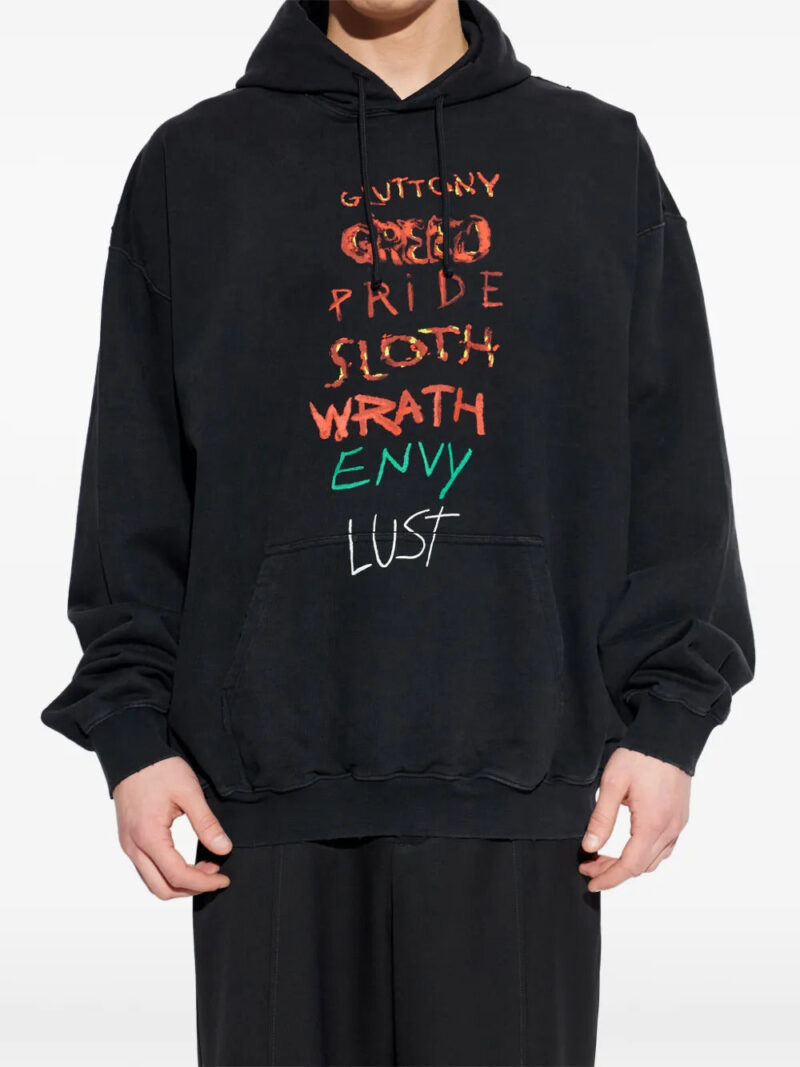 VETEMENTS  graphic hoodie