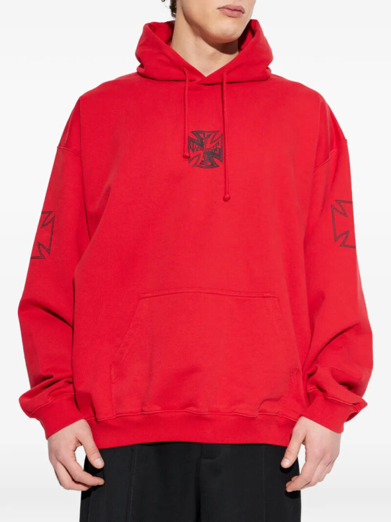 VETEMENTS  graphic-print hoodie