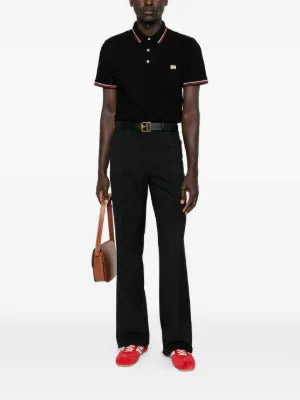 Valentino Garavani  logo-detail cotton polo shirt