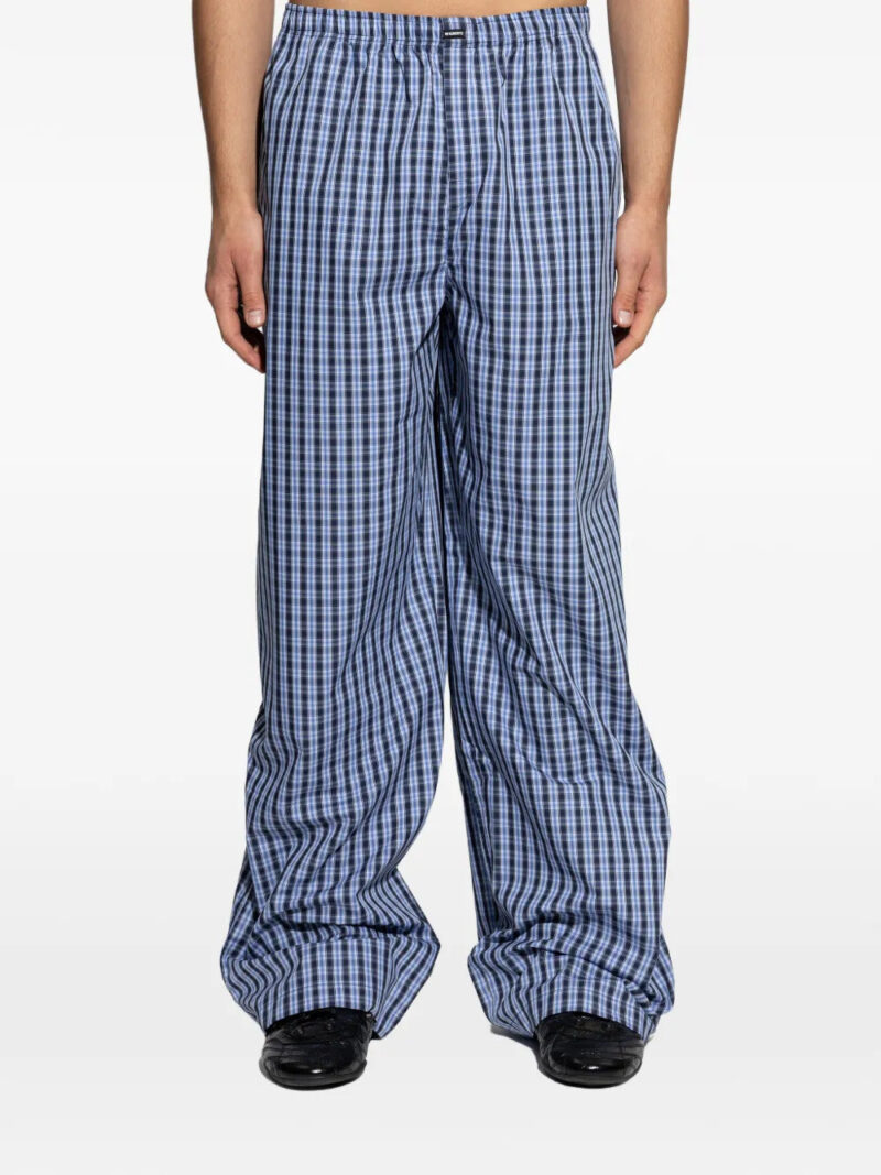 VETEMENTS check-pattern trousers