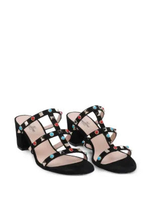 Valentino Garavani  rockstud heeled sandals