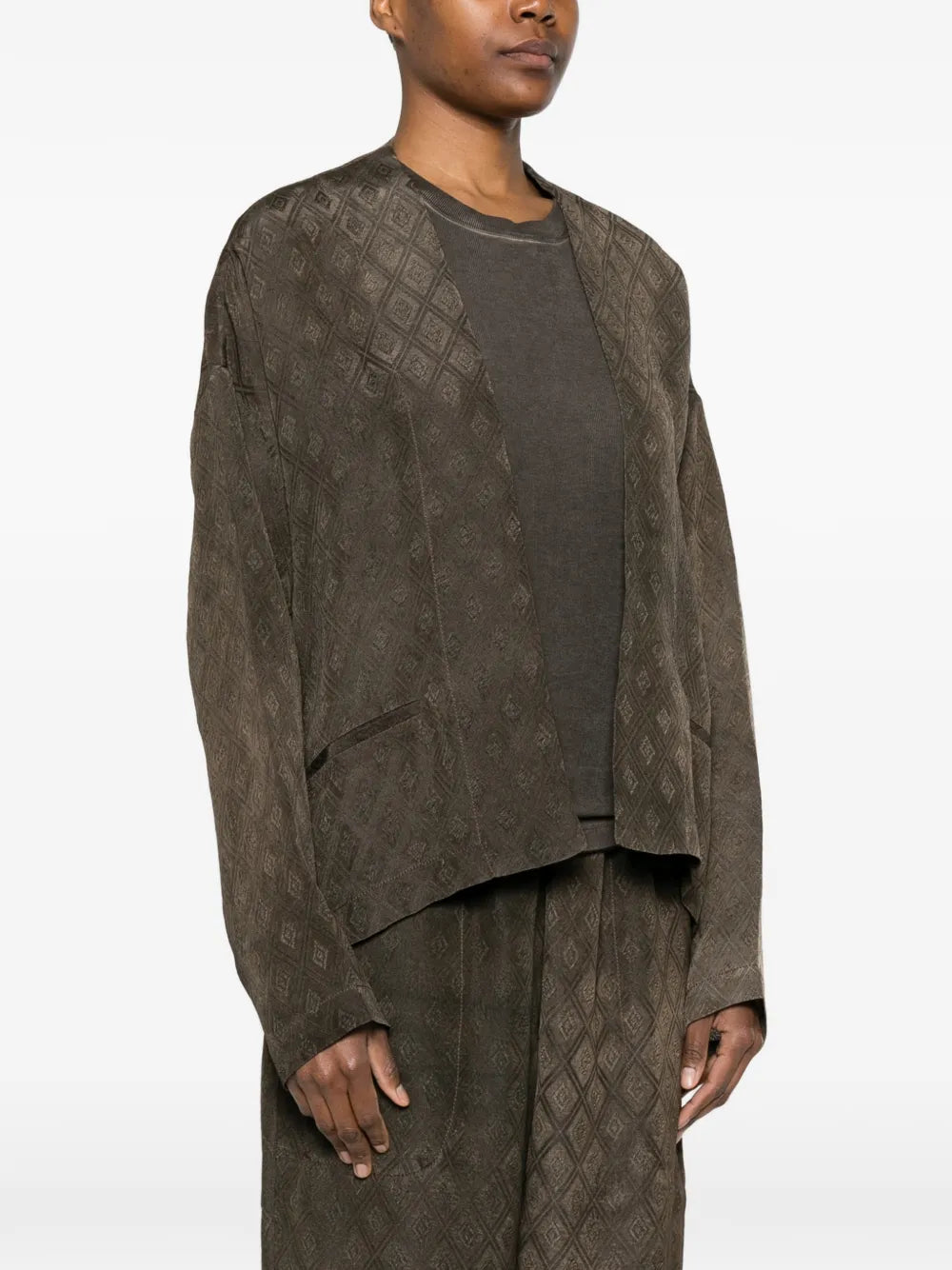 Uma Wang diamond-pattern jacket - Image 3