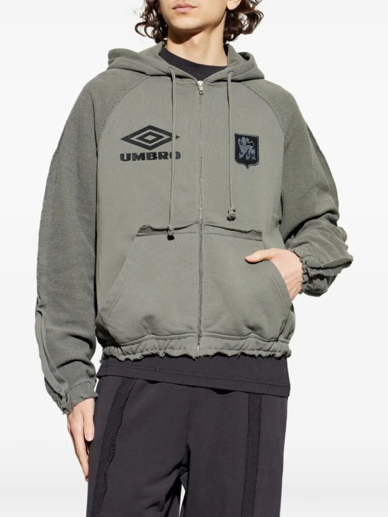 UMBRO logo-embroidery sweatshirt