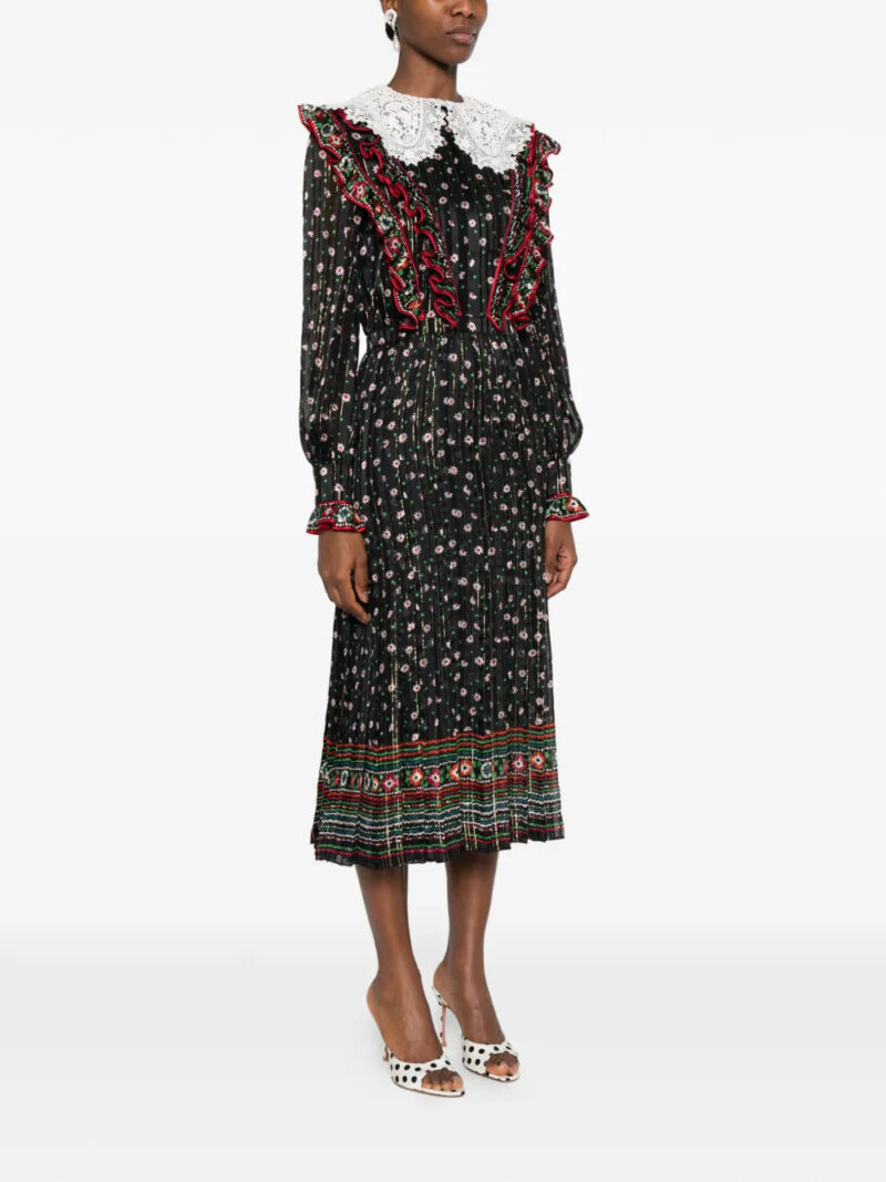 Valentino Garavani floral-print midi dress