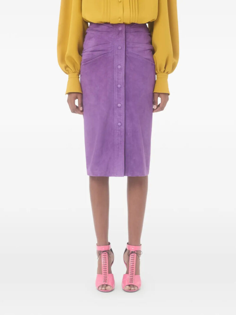 Valentino Garavani  suede skirt