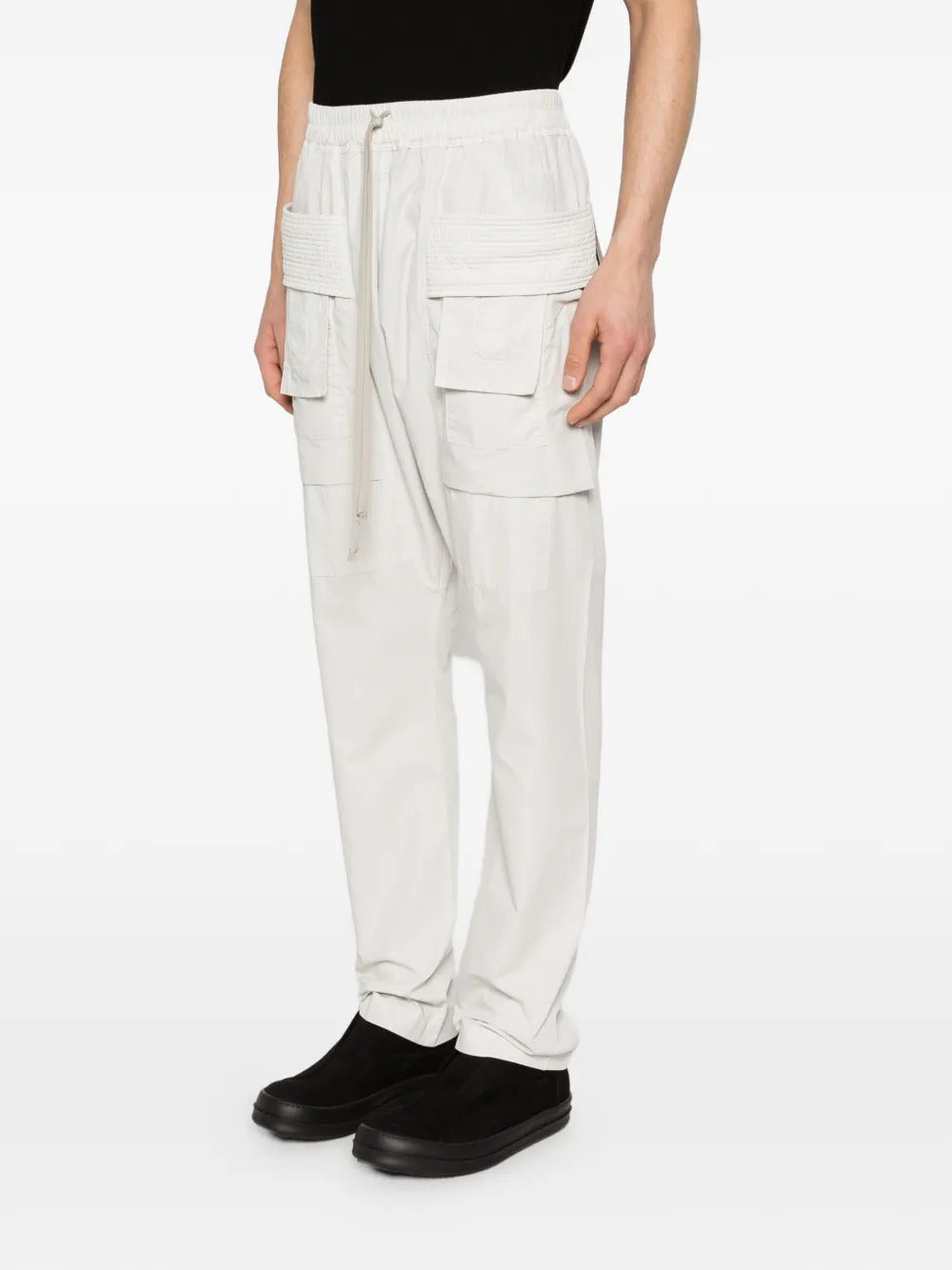 Rick Owens DRKSHDW drawstring pocket trousers - Image 3