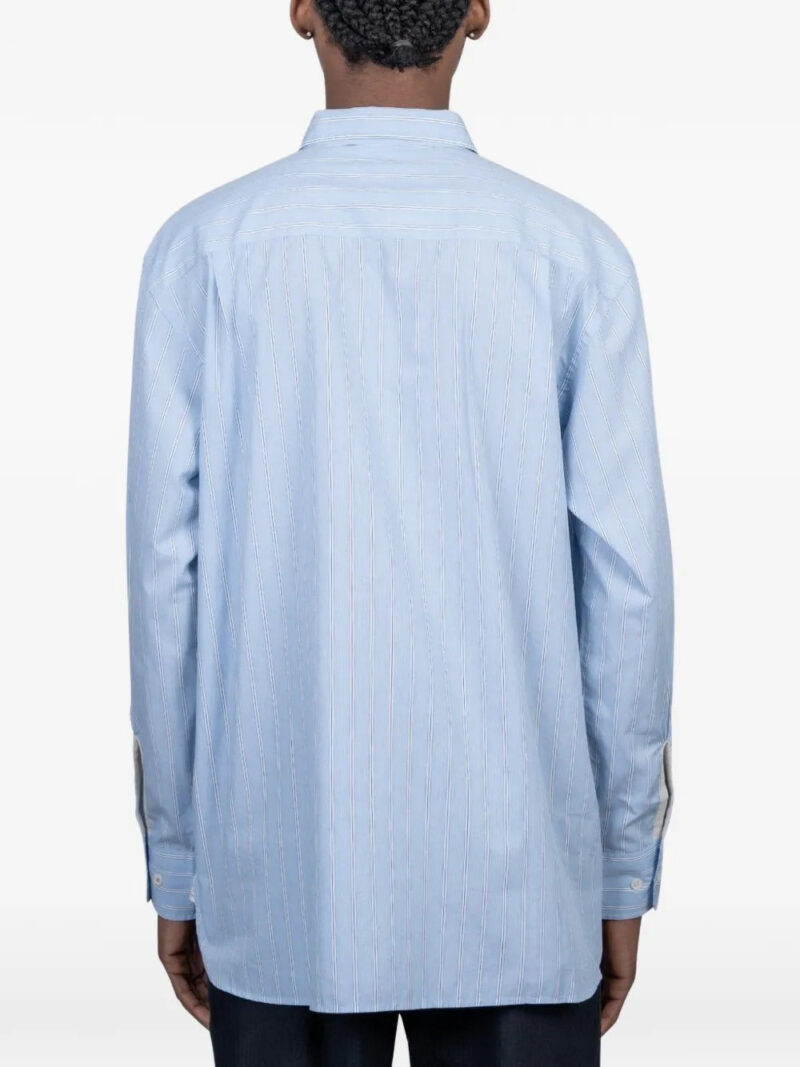 Universal Works square-pocket striped shirt