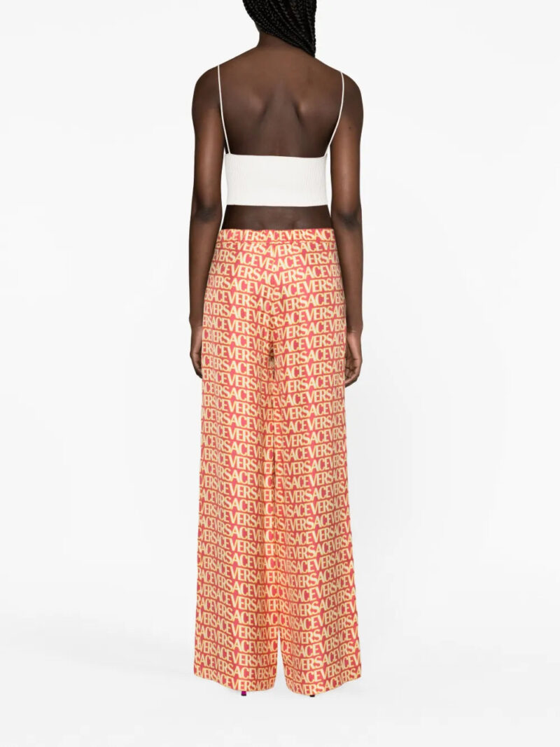 Versace  Versace Allover silk trousers