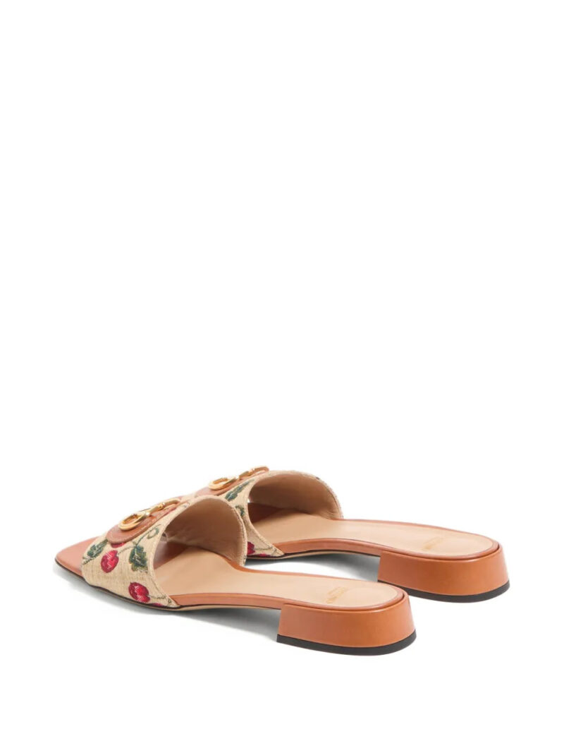 Valentino Garavani VLogo Signature Cherryfic-motif sandals