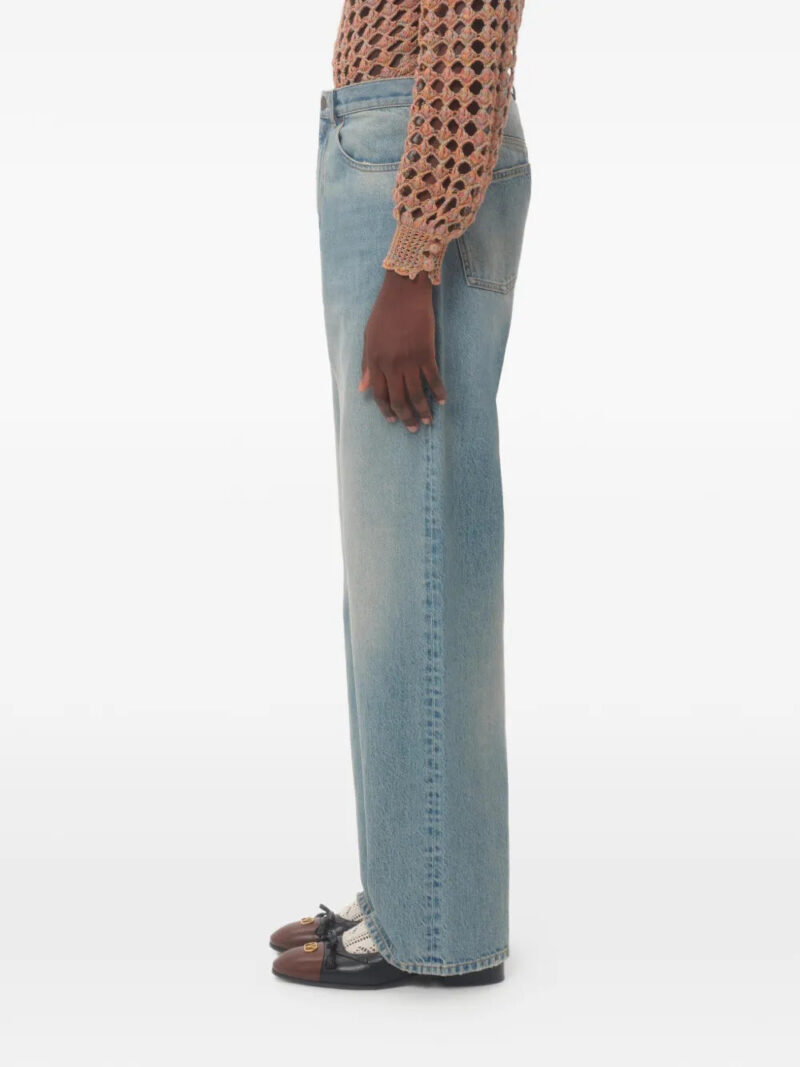 Valentino Garavani belt-loops jeans