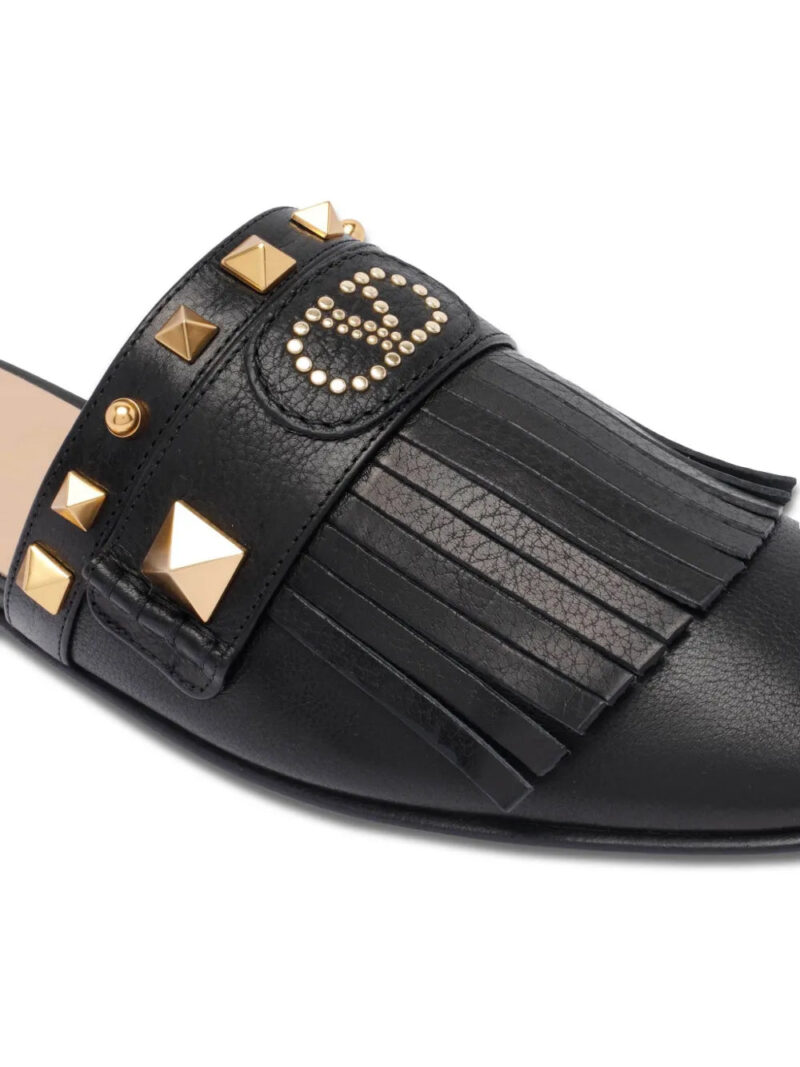 Valentino Garavani leather slides