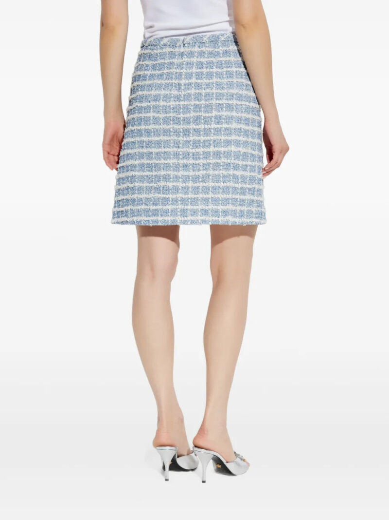Versace tweed mini skirt