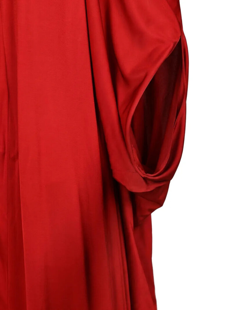 Valentino Garavani  high-neck draped maxi dress