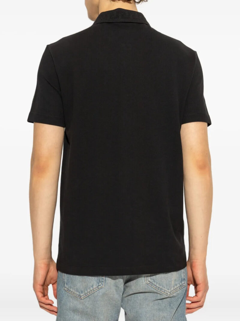 Versace  medusa-emblem polo shirt