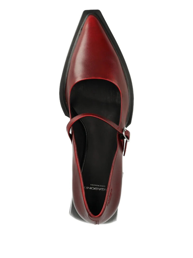 VAGABOND  55mm VIvian buckle-strap block-heel pumps